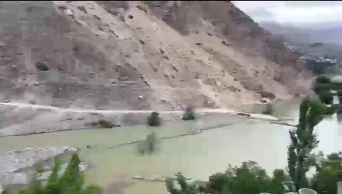 سیل در لاریجان مازندران + عکس