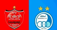رویارویی بازیکنان پرسپولیس و استقلال قبل از سوت آغاز دربی