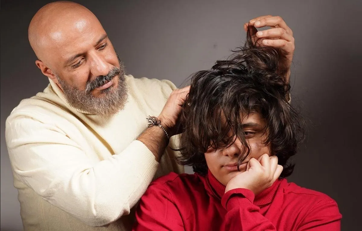 استایل امیر جعفری و پسرش در عروسی دختر سعید آقاخانی