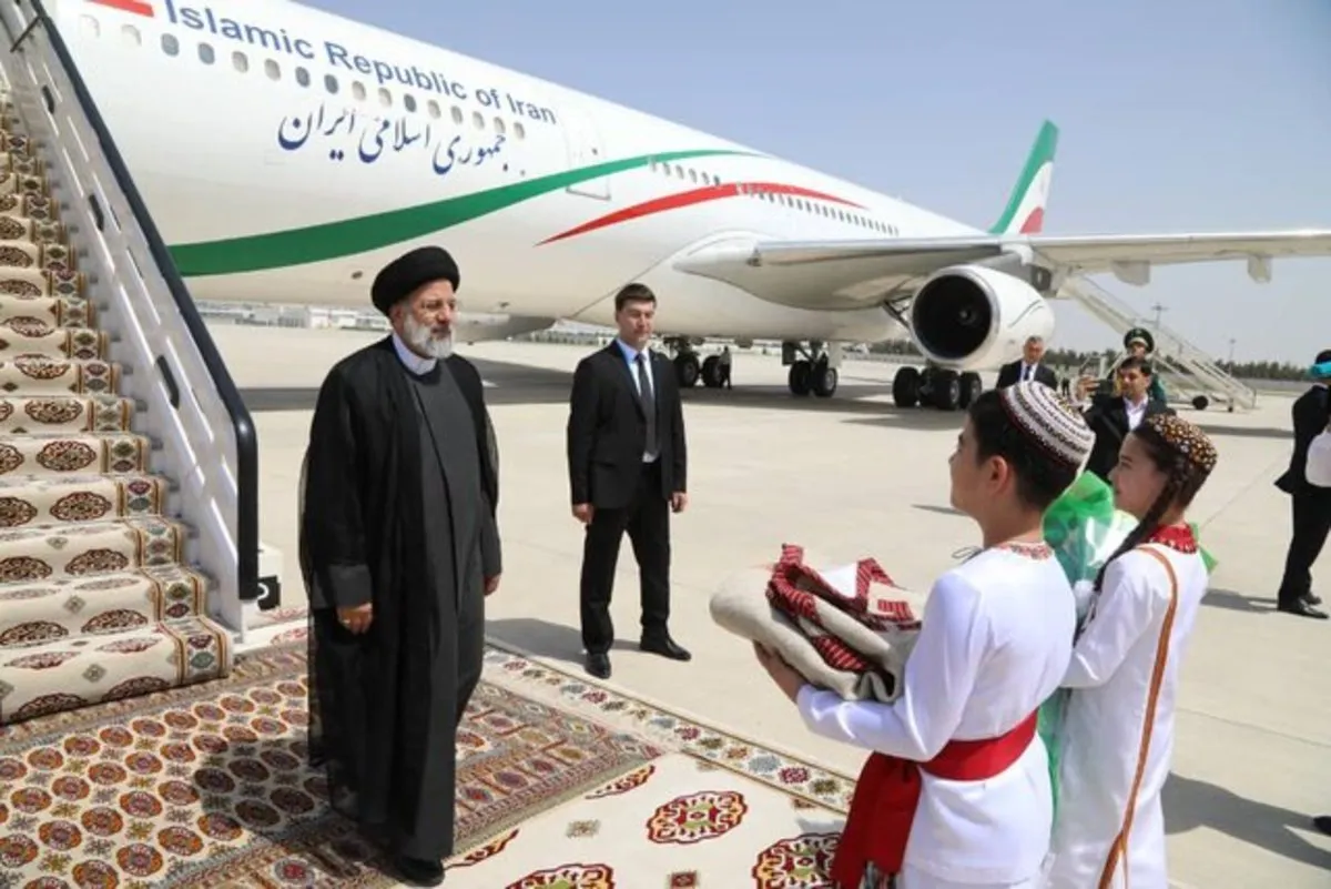 گزارش توییتری امیر عبداللهیان از حضور رییسی در اجلاس سران حاشیه دریای خزر